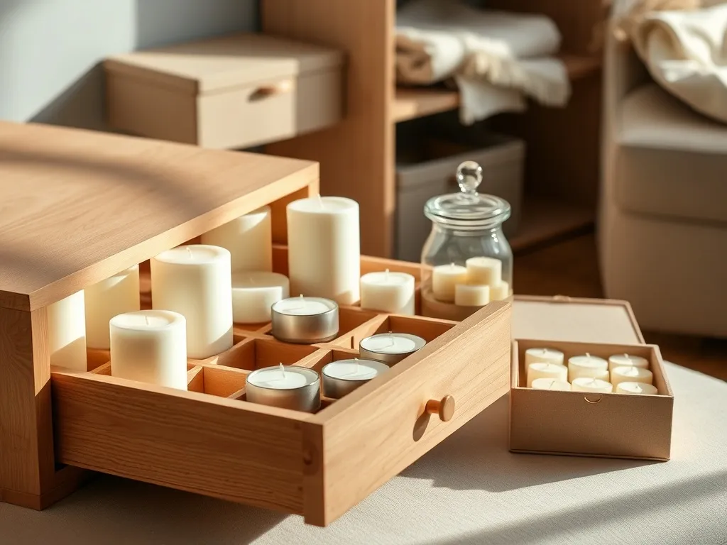 Jak przechowywać świece? Praktyczne porady i wskazówki