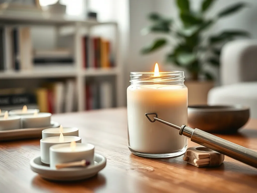 Jak przycinać knot świecy: praktyczny przewodnik po technikach