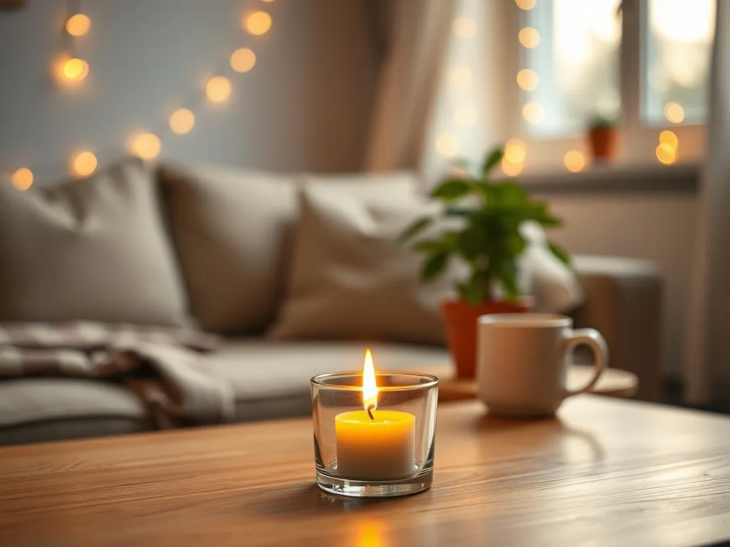 Co daje zapalona świeczka w domu?